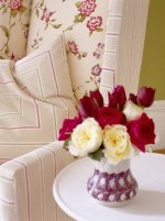JANE CHURCHILL BAY STRIPE FABRIC